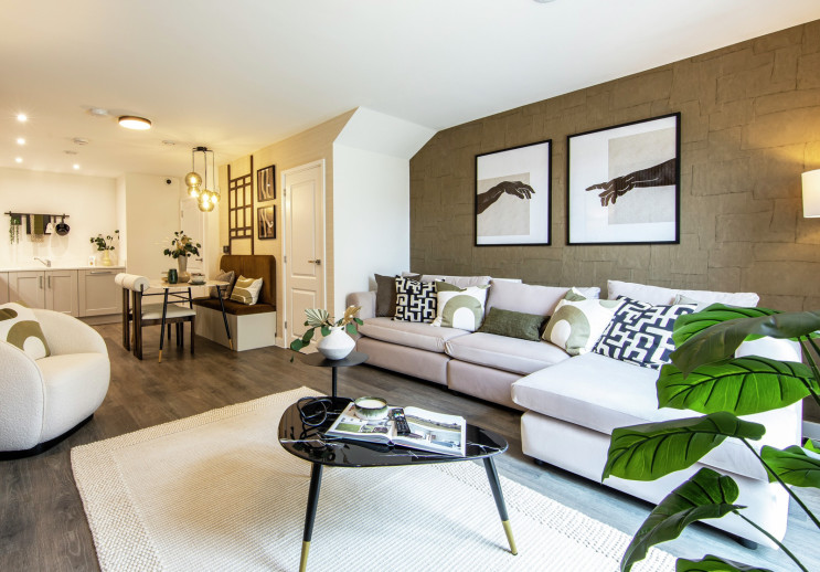 Brentwood Acres Living Kitchen