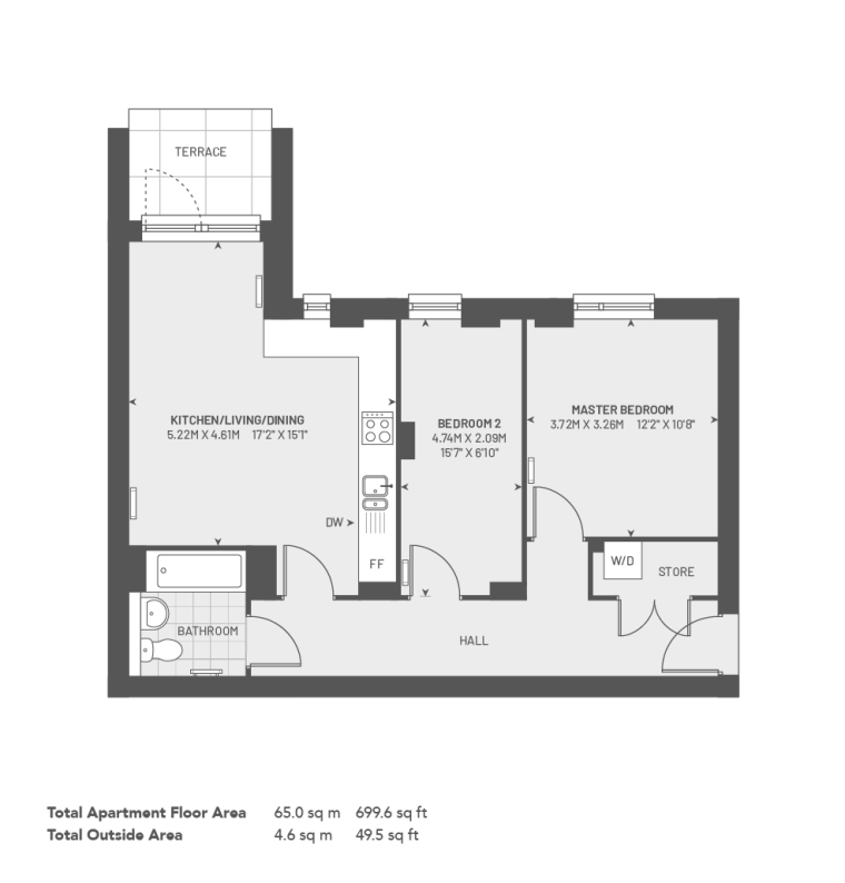 2439317 Epping Gate Apartments Type FT06 WEB
