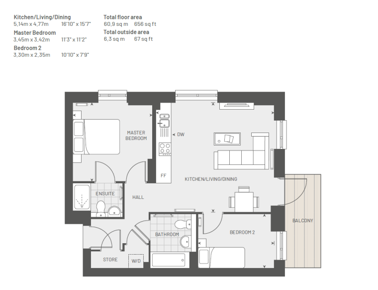 Gala Floorplan