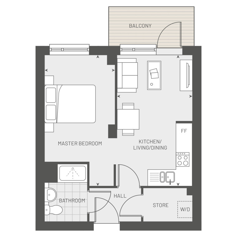 Kingston East Block CD Type D8 Floorplan v2
