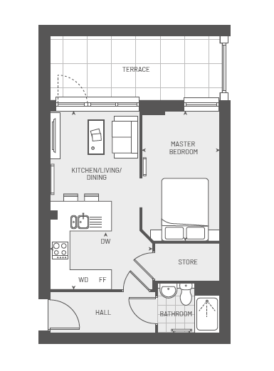 The Aspen floorplan
