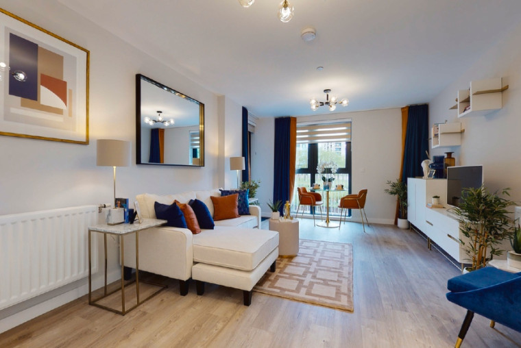 Regency 1 bedroom show home Living area 2