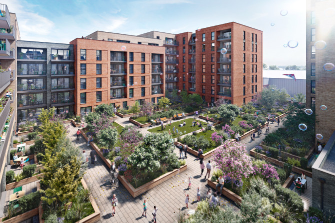 NewHayes Courtyard External